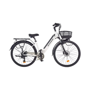 Vélo de ville électrique pour femmes 48v 350w moteur de moyeu arrière haute puissance 26 pouces en alliage d'aluminium <span class=keywords><strong>batterie</strong></span> au Lithium cachée 7 vitesses intégrée - Product Image 1