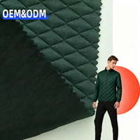 Tissu en daim polaire de style nouveau 2026, 98% polyester, 2% élasthanne, écologique, softshell de poids moyen
