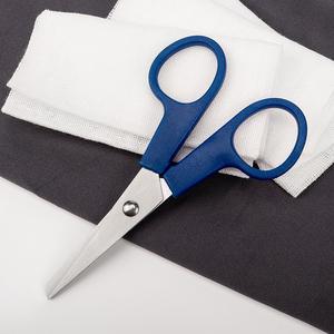 Nhựa màu xanh xử lý thép không gỉ cùn tip y tá kéo băng y tế kéo - Product Image 3