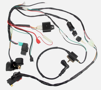 GOOFIT Nouveau Kit de Reconditionnement d'Allumage avec Faisceau de Câblage, CDI et Bougie pour VTT/Quad/Buggy/Kart 50-125cc