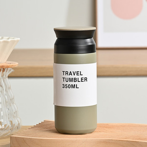 Bình nước giữ nhiệt chân không thép không gỉ Nhật Bản 350/500ML, <span class=keywords><strong>350ml</strong></span>, ly quà tặng di động, bình giữ nhiệt chân không - Product Image 2