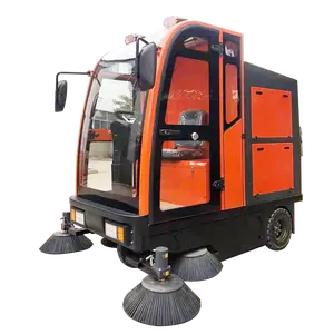 DM-2100 Floor Cleaning Machines Full Closed Ride On Floor eco sweeper high pressure yard sweeper with hitch