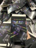 Bande LED RGB à défilement de couleurs 12V USB 5W, éclairage d'ambiance décoratif pour voiture, nouvelle lumière d'ambiance intérieure pour tableau de bord central