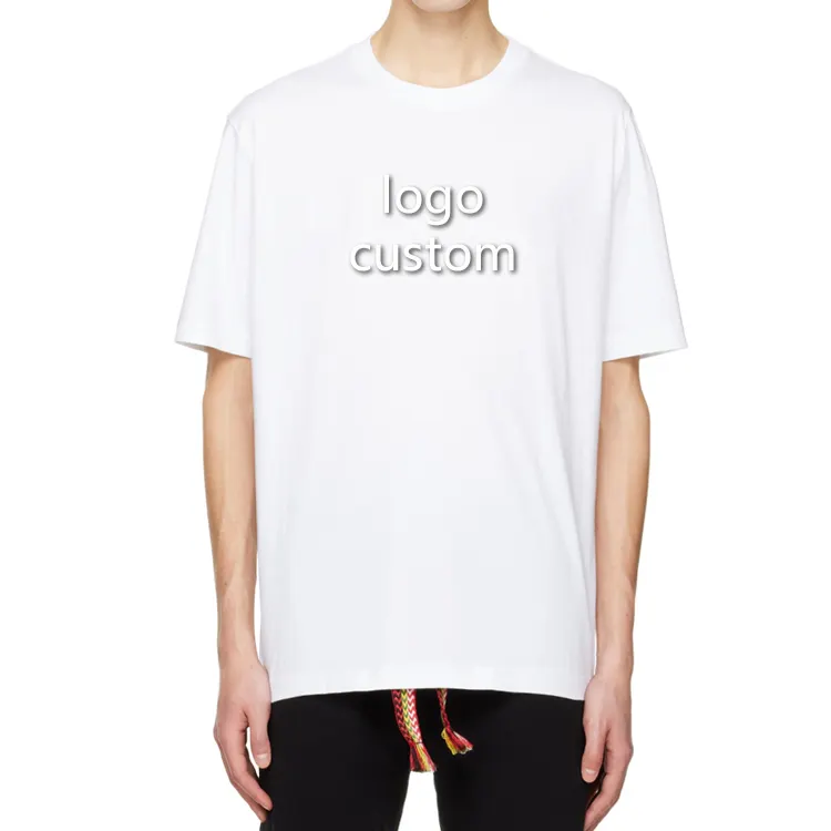 Wholesale OEM Cotton Blank Plus Size Men's T Shirt Custom Logo Men Hip Hop Breathable Sport T Shirt