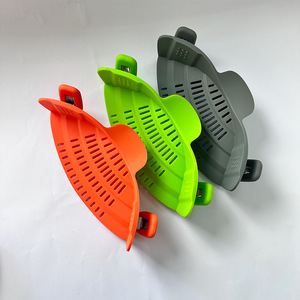 Kitchen Silicone & Stainless Steel <b>Colanders</b> & <b>Strainers</b> Basket Shape for Effective Task Processing - Product Image 3