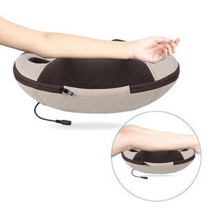 Coussin de massage infrarouge portable Kyscent, physiothérapie, shiatsu, pétrissage, dos, épaules, corps, design pliable, branchement électrique - Product Image 5
