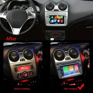 Autoradio Android <span class=keywords><strong>pour</strong></span> Alfa Romeo Mito 2008-2013, Carplay sans fil, lecteur multimédia 7 pouces, autoradio, navigation GPS - Product Image 3