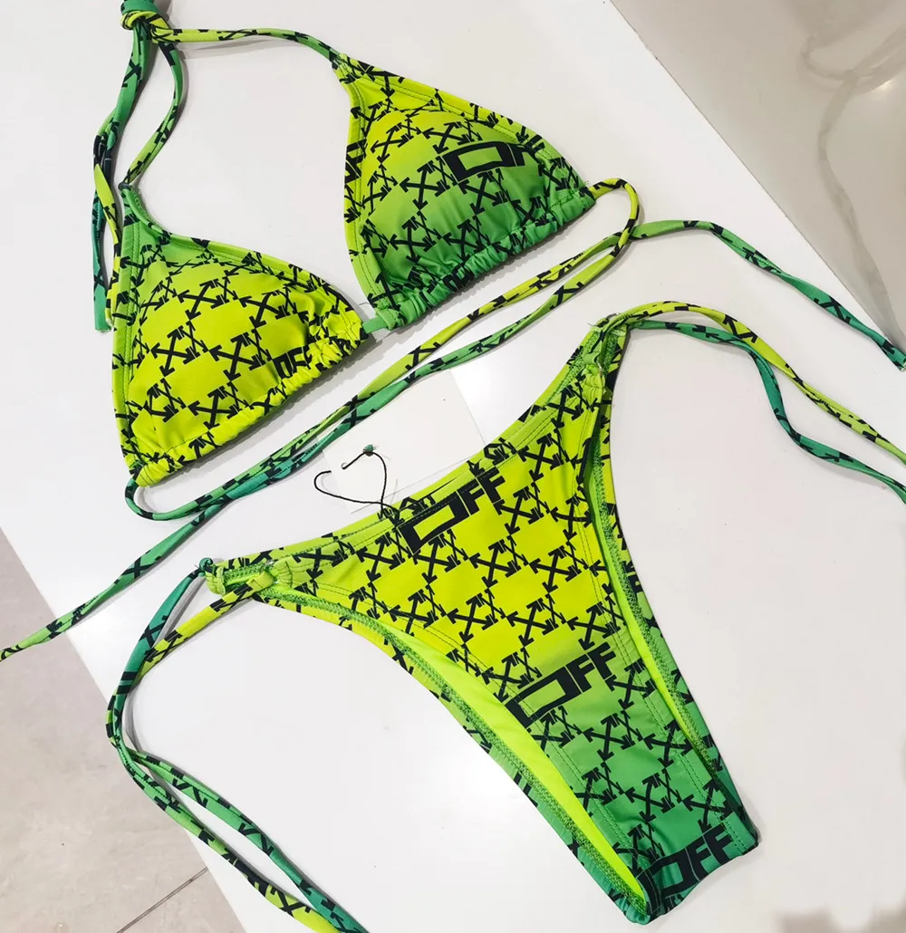 Women Designer high-quality sexy bikini luxurious Famous Brands Bikini Sets Two Piece hot selling swimsuit set