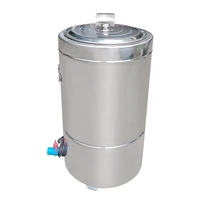 Fruit- en groentewasmachine - Industriële wasmachine voor groenteverwerkingsbedrijven, motorisch aangedreven 110/220V 0.6kW