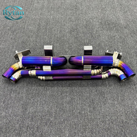 Tubo de Escape Rytan con Válvula, Sistema de Escape Valvetronic de Titanio de Alta Calidad, Catback para Porsche 992 Carrera Turbo S 3.8T