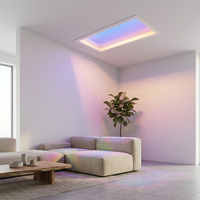 Plafonnier LED à effet ciel bleu, luminaire encastré pour salon, couloir, bureau à domicile, décoration