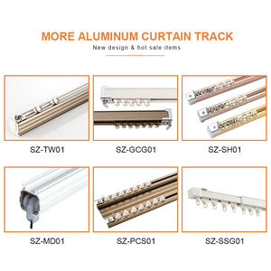 Heavy-Duty S-Fold Siding <strong>Track</strong> Set Modern Design <strong>Aluminum</strong> Alloy <strong>Curtain</strong> Rail for Home Decor and Window Application <strong>Curtain</strong> <strong>Track</strong> - Product Image 6