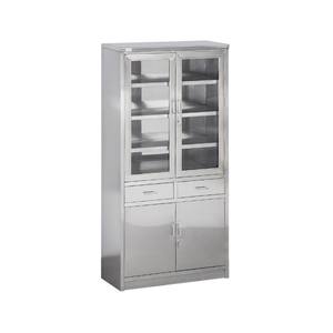 Gabinete de Instrumentos Estériles de Acero Inoxidable, Archivador de Documentos, Gabinete de Medicamentos para Hospitales Occidentales, Optimizado para Almacenamiento - Product Image 1