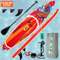 FUNWATER Dropshipping OEM Sup Bord Đứng Lên Inflatable Paddleboard Koi Ván Lướt Sóng Supboard Standup Mái Chèo Ban Thể Thao Dưới Nước Isup