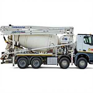 Mercedes-Benz Arocs 3743 Autobetoniera Pompa Bianca 8x4 con Braccio Telescopico, Momento di Carico Elevato 34000kg, 11946cm, Motore - Product Image 1