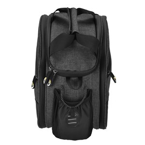 Sac de selle arrière de vélo imperméable 12L extensible, sac de coffre pour vélo de montagne, sac de rangement pour bagages de vélo, <span class=keywords><strong>sacoche</strong></span> - Product Image 5