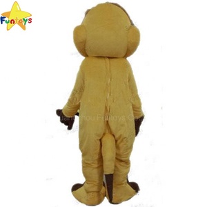 Déguisement de mascotte Funtoys CE Tongue & <span class=keywords><strong>Pumba</strong></span> Pig Timon en peluche personnage de dessin animé Halloween Traje pour adulte déguisement - Product Image 6