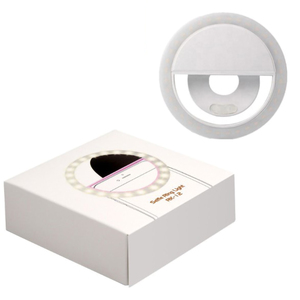 Anillo de Luz LED Recargable para Teléfono Celular, Anillo de Luz para Selfies, Luces LED para Selfies con el Teléfono - Product Image 4