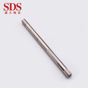 Sds Custom Stainless Steel Motor Shafts Spline Structure For 3D Printer Optical Axes - Product Image 3