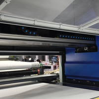 Machine d'impression textile numérique grand format industrielle ZYTT-DH726, imprimante jet d'encre textile numérique à passage unique