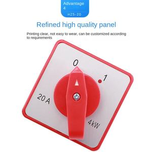 Commutateur électrique triphasé de transfert de fabricant/mini commutateur rotatif - Product Image 6