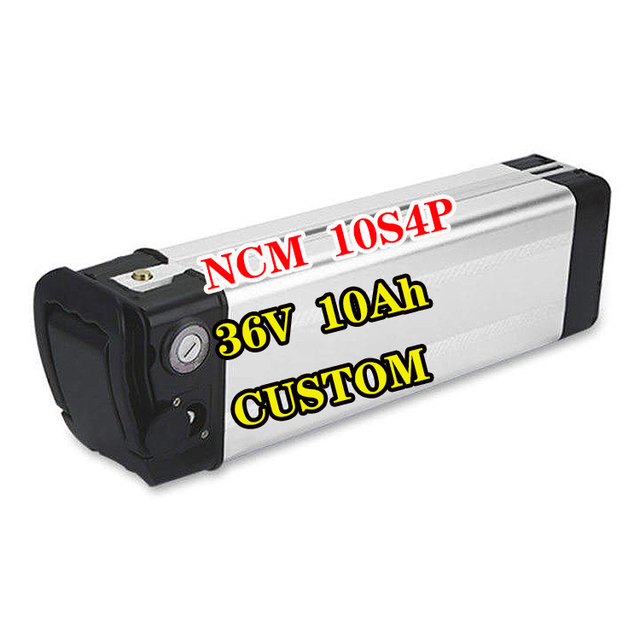 36V 10Ah Lithium Ion Battery Pack for Electric Bicycle Scooter Rechargeable Ebike Battery With Smart BMS