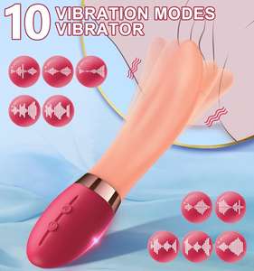 Nuovo Vibratore Riscaldante a Vibrazione Oscillante, Massaggiatore Portatile Multifunzione per Punto G, Vibratore Ricaricabile in Silicone - Product Image 1