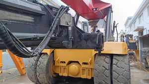 저렴한 가격 Sany <span class=keywords><strong>45</strong></span> 톤 50 톤 컨테이너 사용 컨테이너 앞 크레인 정면 중고 도달 스태커 - Product Image 6