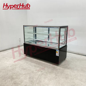 वाणिज्यिक बेकरी केक रेफ्रिजरेटर ग्लास पेस्ट्री चॉकलेट कैबिनेट प्रदर्शन कूलर ऊर्ध्वाधर काउंटर एयर ऑटो डीफ्रॉस्ट एडजस्टेबल - Product Image 6