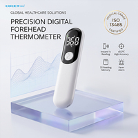 Thermomètre frontal intelligent portable à double échelle LED, lecture rapide, arrêt automatique, pour sac d'école