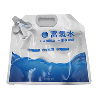 Sac à eau hydrogène 5L personnalisé pochette à bec en aluminium étanche sac de stockage d'eau potable conteneur avec poignée