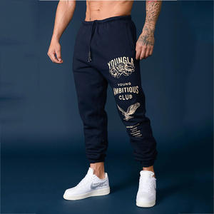 Pantalon de Jogging de sport pour homme, pantalon décontracté d'entraînement quotidien, en coton, respirant, de course, de <span class=keywords><strong>Tennis</strong></span>, de football, de Gym - Product Image 2
