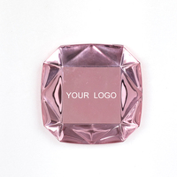 Palette de surligneurs en diamant minéral de marque privée maquillage en poudre pressée pour peau foncée avec bronzant et contour bas quantité minimale de commande