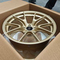 PENGZHEN personnalisé ultra léger VS-5RS Motorsport or roue de course 1 pièce roue forgée pour E92 E93 M3 M4 M5 F30