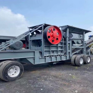 Прямая поставка с завода Gold mining, маленькая портативная Мобильная дизельная молотковая камнедробилка btma с конвейером и трафаретной линией для продажи - Product Image 3