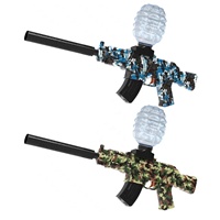 KK Nouveau pistolet à billes de gel AK47, pistolet à eau électrique, jeu en plein air, rechargeable, automatique, blaster, matériau souple pour garçons