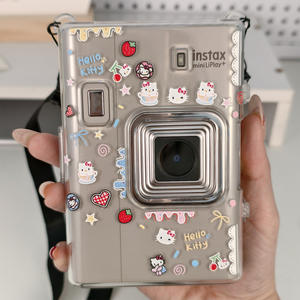 เคสป้องกัน เคสใส สติ๊กเกอร์ครีม KT สำหรับอินสแต็กซ์ มินิ ลิเพลย์โปร่งใสกันกระแทก - Product Image 3