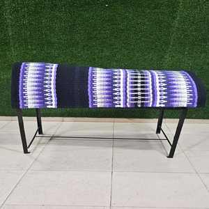 Almohadillas de cuero hechas a mano para SILLÍN logotipo personalizado y tamaño/forma de lana y gel relleno de doma estilo saltador manta de caballo - Product Image 5