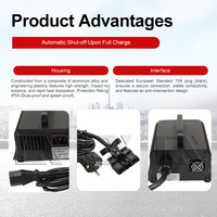 Fourniture de pièces de chariot élévateur HELI Chariot élévateur électrique CBD15J Chargeur de batterie au lithium standard européen d'origine 24V 10A