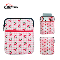 Housse de protection portable pour Kindle de haute qualité, étui pour ordinateur portable en néoprène, impression par sublimation personnalisée, housse de livre durable et imperméable avec fermeture éclair