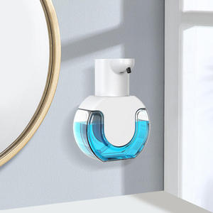 HLK 14oz/420ML Sensor infrarrojo inteligente <span class=keywords><strong>Dispensador</strong></span> <span class=keywords><strong>de</strong></span> jabón automático Jabón líquido <span class=keywords><strong>de</strong></span> carga USB sin contacto <span class=keywords><strong>para</strong></span> Baño - Product Image 2