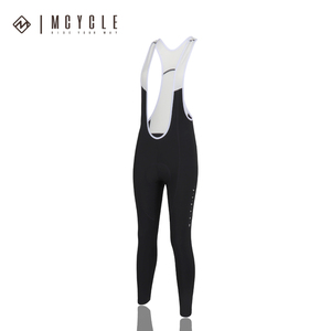 Mcycle-<span class=keywords><strong>Cuissard</strong></span> de cyclisme d'<span class=keywords><strong>hiver</strong></span> pour <span class=keywords><strong>femme</strong></span>, pantalon à bretelles long avec rembourrage en polaire personnalisable et matériau en nylon pour adultes de grande taille - Product Image 1