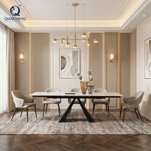 <span class=keywords><strong>Table</strong></span> <span class=keywords><strong>de</strong></span> Salle à Manger Extensible <span class=keywords><strong>de</strong></span> 3m, Ensemble Style Ferme pour 8 à 10 Personnes, Très Grande <span class=keywords><strong>Table</strong></span> à Manger Extensible à <span class=keywords><strong>Pied</strong></span> Unique pour 12 Places - Product Image 1