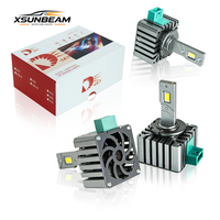Bombilla LED para Faros Delanteros Serie D de Fábrica, 6500K CSP D1S D2S D3S D4S D5S D8S, Canbus Plug and Play, Reemplazo de Xenón HID para Vehículos