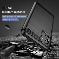 Étuis pour téléphone portable Motorola Edge 70 Max Texture en fibre de carbone brossée Antichoc Fin et souple TPU G87