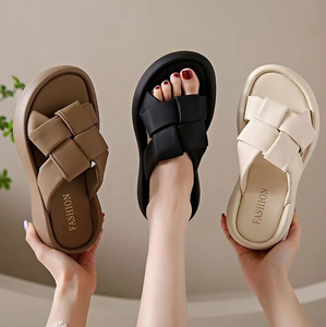 Scarpe piatte scivoli estate sandali per le donne ragazze pantofole moda pantofole per le donne all'aperto - Product Image 5