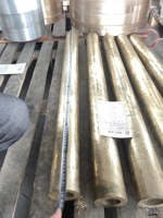 Barres creuses en laiton bronze aluminium pour usage industriel pour la construction, le pliage, le découpage et le soudage
