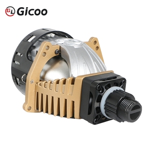 เลนส์โปรเจคเตอร์ Bi-LED Gicoo 130W ขนาด 3.0 นิ้ว สำหรับรถยนต์ หลอดไฟ H4 H7 9005 เลนส์ LED ไฟตัดหมอก ไฟหน้ารถยนต์ อุปกรณ์ตกแต่งรถยนต์ใหม่ - Product Image 4