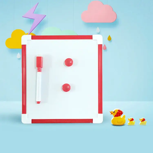 Colorful Plastic Frame Double Sided School Kids Custom Logo Small Size Portable Magnetic <strong>Mini</strong> Dry Erase <strong>Whiteboard</strong> - Product Image 3