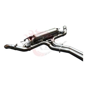 ระบบท่อไอเสียแบบ Catback สแตนเลส Vortex สำหรับ Audi Q8 3.0T ปี 2019-2024 พร้อมระบบวาล์วทรอนิกส์ ช่วยเพิ่มประสิทธิภาพเสียง - Product Image 4